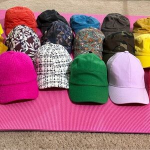 17 Colorful Baseball Cap Collection